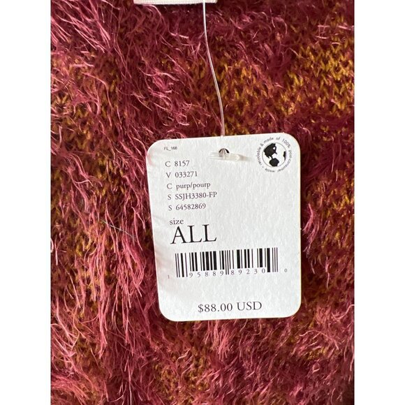 Free People Magenta Dreams Kimono Poncho -- OS -- NWTS - Picture 9 of 12